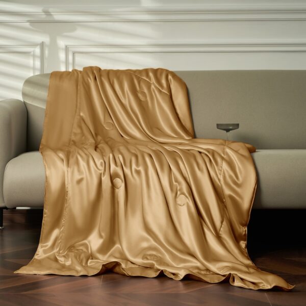 19 Momme Mulberry Silk Cooling Blanket - Image 27