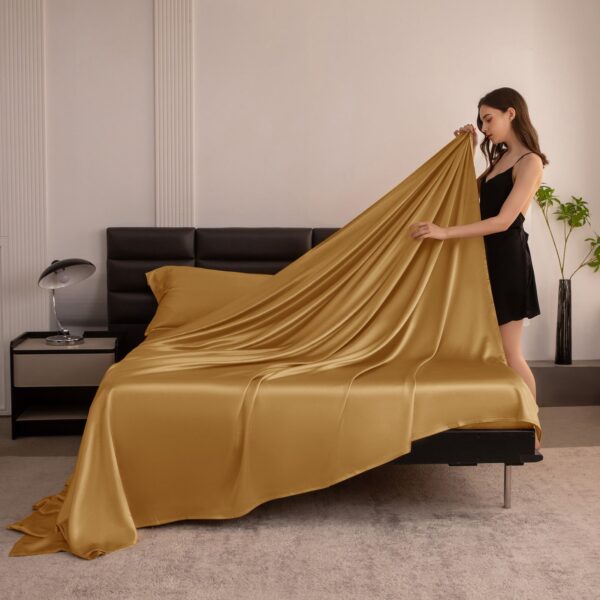 19 Momme Silk Flat Sheet - Image 30