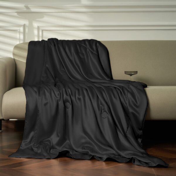 19 Momme Mulberry Silk Cooling Blanket - Image 30