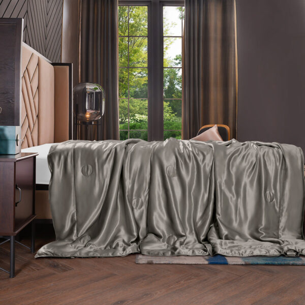 19 Momme Mulberry Silk Cooling Blanket - Image 56