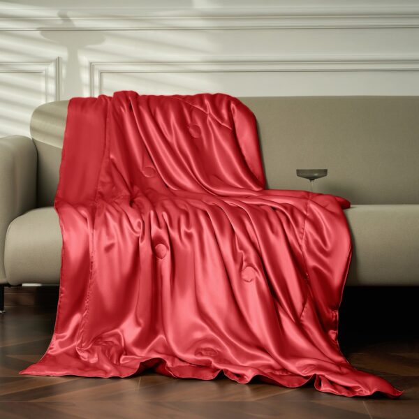 19 Momme Mulberry Silk Cooling Blanket - Image 62