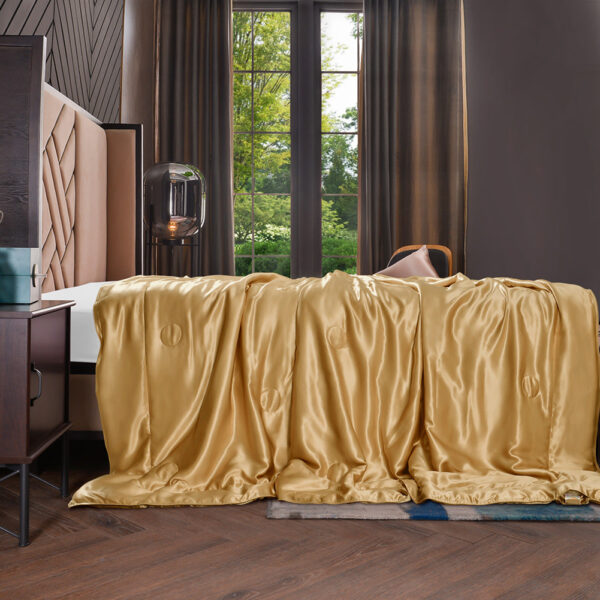 19 Momme Mulberry Silk Cooling Blanket - Image 23