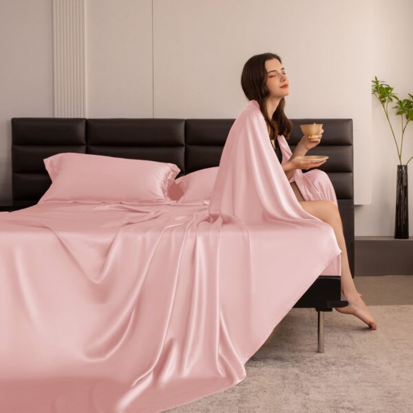 19 Momme Silk Flat Sheet - Image 37