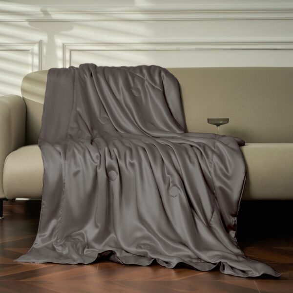 19 Momme Mulberry Silk Cooling Blanket - Image 61