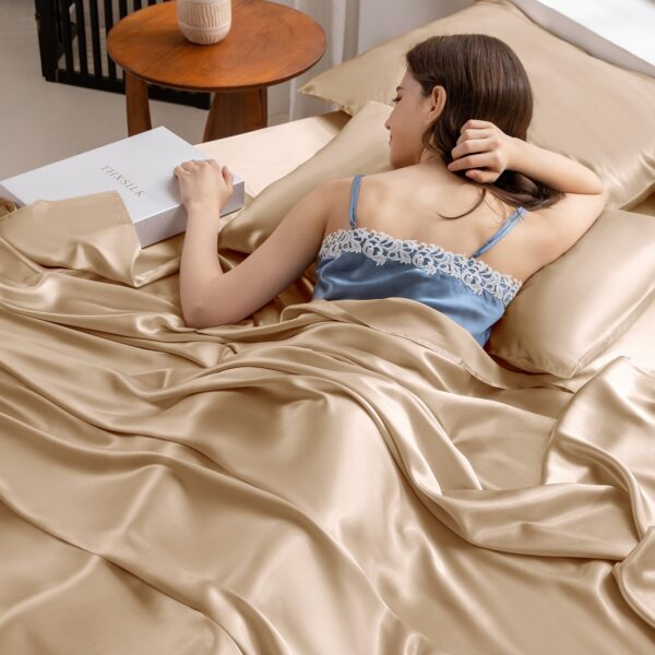 22 Momme Silk Flat Sheet - Image 2