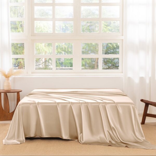 22 Momme Silk Flat Sheet - Image 4