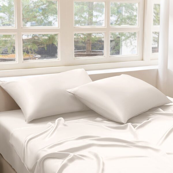 22 Momme Silk Fitted Sheet - Image 35