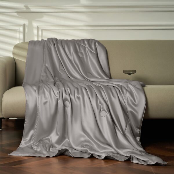 19 Momme Mulberry Silk Cooling Blanket - Image 47