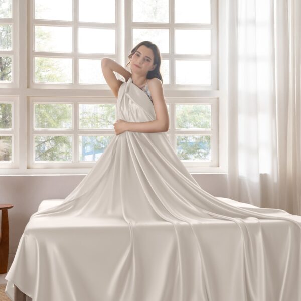 22 Momme Silk Flat Sheet - Image 27