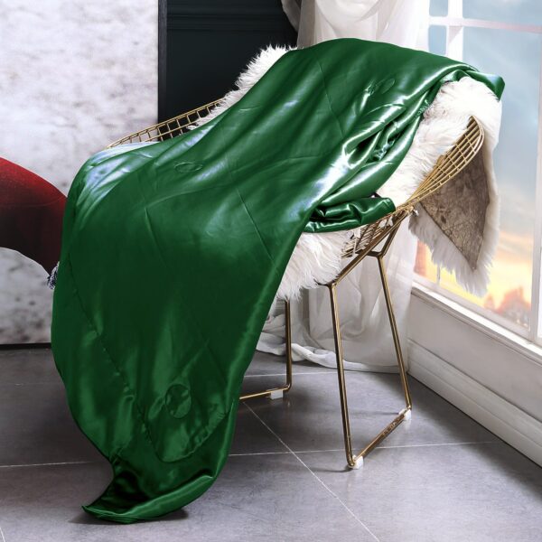 19 Momme Mulberry Silk Cooling Blanket - Image 15