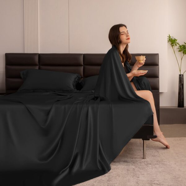 19 Momme Silk Flat Sheet - Image 44